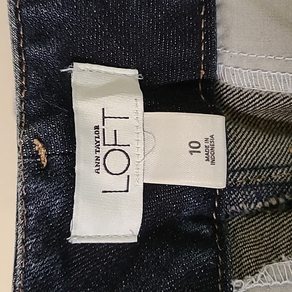 Loft Y2K Wide Leg Trouser Jeans Size 10 - Picture 6 of 7